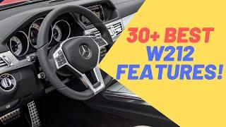 MERCEDES W212 BEST FEATURES / OPTIONS (30+ TIPS!)