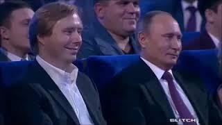 Слепаков спел путину в Кремлевском дворце