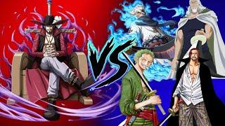 Dracule Mihawk vs One Piece Swordsmen