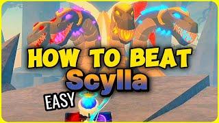 How to BEAT the SCYLLA BOSS in FISCH! | Unlock Veil of the Forsaken! (EASY Guide & Tips)