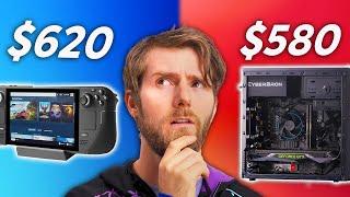 We Built a PC for the Price of a Steam Deck!