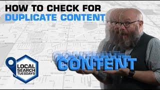 How to check if you have duplicate content on your site