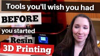 3D Resin Printing for Beginners - Common & Uncommon Tools You Need