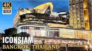 [BANGKOK] ICONSIAM "The Luxurious Shopping Mega Mall" | Thailand [4K HDR]