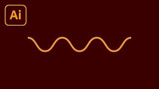 How to Create a Wavy Line in Illustrator | Tutorial