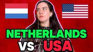 Why the Netherlands is Way Better than the USA REACTION!