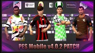 PES MOBILE v4.0.2 BEST RETRO • RARE • COUNTRY & CLUBS KITS PATCH