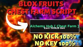 Blox Fruits Chest Farm Script *Pastebin*  | No Kick