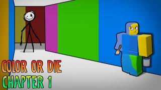 Color Or Die Chapter 1 [Full Walkthrough] - Roblox