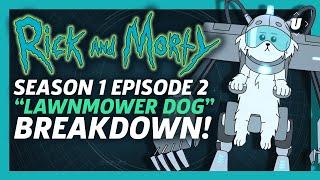 Rick And Morty Season 1 Episode 2 "Lawnmower Dog" Breakdown