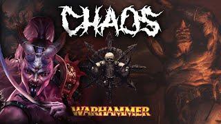 Realms of Chaos of the Four Dark Gods - Tzeentch - Nurgle - Slaanesh - Khorne -Total War:Warhammer 3