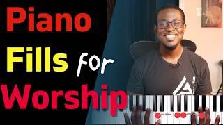 4 Piano Fills For Worship Songs 