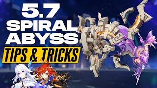How to Beat The 5.7 Spiral Abyss | Genshin Impact 5.7 Abyss Tips & Tricks