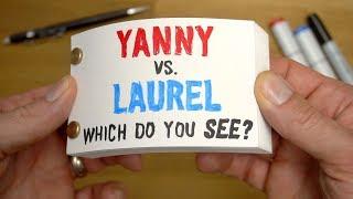 Yanny vs Laurel FLIPBOOK - Which do you SEE?