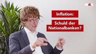 Inflation: Schuld der Nationalbanken? I Thorsten Hens (UZH) im Talk mit Peter A. Fischer  (NZZ)