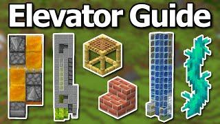 The Ultimate Minecraft 1.20 Elevator Guide | Realistic, Bubble, Flying, Honey & More!