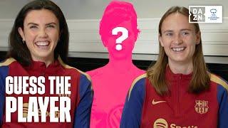 "You go girl!" - Caroline Graham Hansen & Ingrid Engen Play Guess The Player