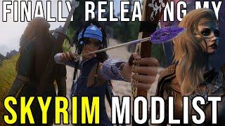 Releasing MY Skyrim Wabbajack! | 1300+ Mods | Live Gameplay