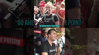 Liberal LIES to Charlie Kirk and Gets EXPOSED 