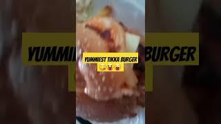 tikka burger| chicken tikka burger |paneer tikka burger|tikka boti burger