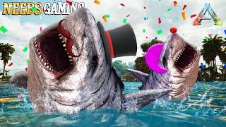 Fin-tastic Megalodon Sharktacular Show!!! - ARK Survival Ascended