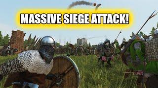 OLD VIKING SIEGE MILITARY TACTIC EPIC BATTLE - Mount & Blade II Bannerlord