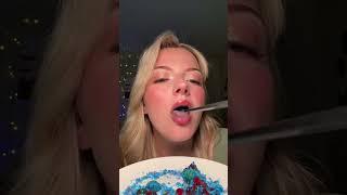 these are SO GOOD #cottoncandy #gushers #candy #asmr #foodcrush