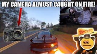 SINGLE TURBO RX7 3RD PERSON TOUGE | FOREST FIRE?!