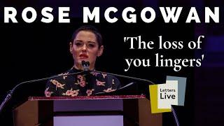 Rose McGowan reads a powerful letter from a daughter to her late mother