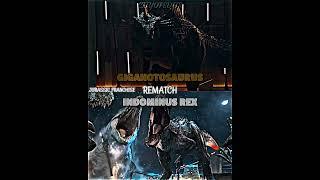 Rematch | Indominus Rex vs Giganotosaurus #vsedit #vsbattle #wisedit #wis #indominusrex #debate