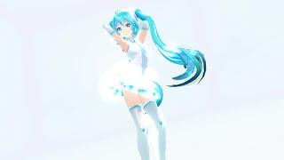 [MMD] Hip Sway TikTok Dance [White Miku]