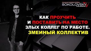 КАК ПРОУЧИТЬ И ПОСТАВИТЬ НА МЕСТО ЗЛЫХ КОЛЛЕГ ПО РАБОТЕ. ЗМЕИНЫЙ КОЛЛЕКТИВ