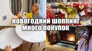 ВЛОГ: ДЕЛАЮ ОВСЯНОБЛИН КАК В PINTEREST! НОВОГОДНИЙ ШОППИНГ! МНОГО ПОКУПОК ДЛЯ ДОМА!