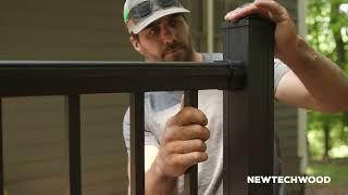 NewTechWood Allure Aluminum Preassembled Railing Comparison Video