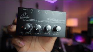 Behringer MicroAMP HA400 Review