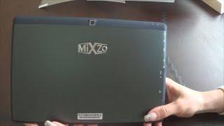 Распаковка планшет ноутбук Mixzo MXW-10835 D 4GB/64GB Windows+Android Dual boot.