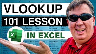 Excel - VLOOKUP 101 - Basics and Powerful Techniques - Episode 1120