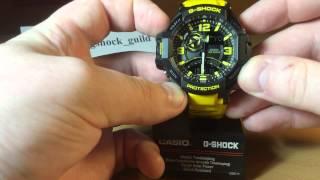 Обзор и настройка часов Casio G shock GA-1000 [5302]