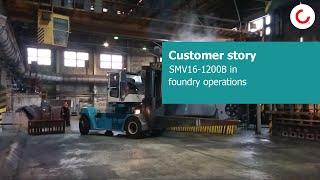 Konecranes SMV16-1200B in foundry operations