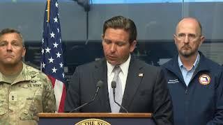 DeSantis to hold press conference in Tallahassee with update on Milton