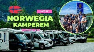 Norwegia Kamperem , Oslo, pierwszy trekking i nocleg w górach. Droga Atlantycka i Trasy Widokowe.