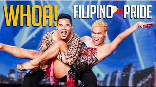 Filipino Dancing Duo RIP Each Other's Clothes Off In SHOCKING Act!