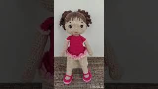 кукла крючком.. doll #crochet #амигуруми #amigurumi #вязание #игрушки #куклы #dolls #doll