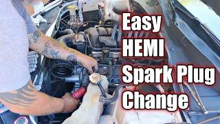 How to Change 5.7L HEMI Spark Plugs | 2017 Dodge Charger RT