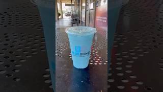 @BlueBurro BLUE HORCHATA Beautiful and delicious 