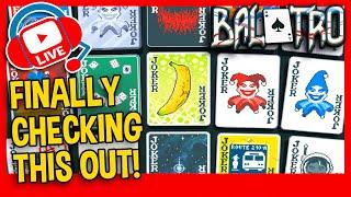 BALATRO FIRST PLAY - Poker meets madness?