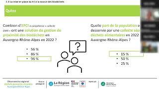 Biodéchets en Auvergne-Rhône-Alpes - données 2022