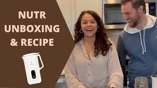 Unboxing Nutr Machine & Chocolate Oat Milk Recipe!! Discount Code in Description!!!