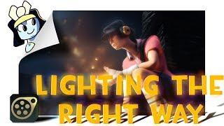 SFM Learning How To Light