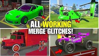 *SOLO* GTA 5 ALL WORKING MERGE GLITCHES In 1 Video After 1.70! The Best GTA 5 F1/BENNY'S Glitches